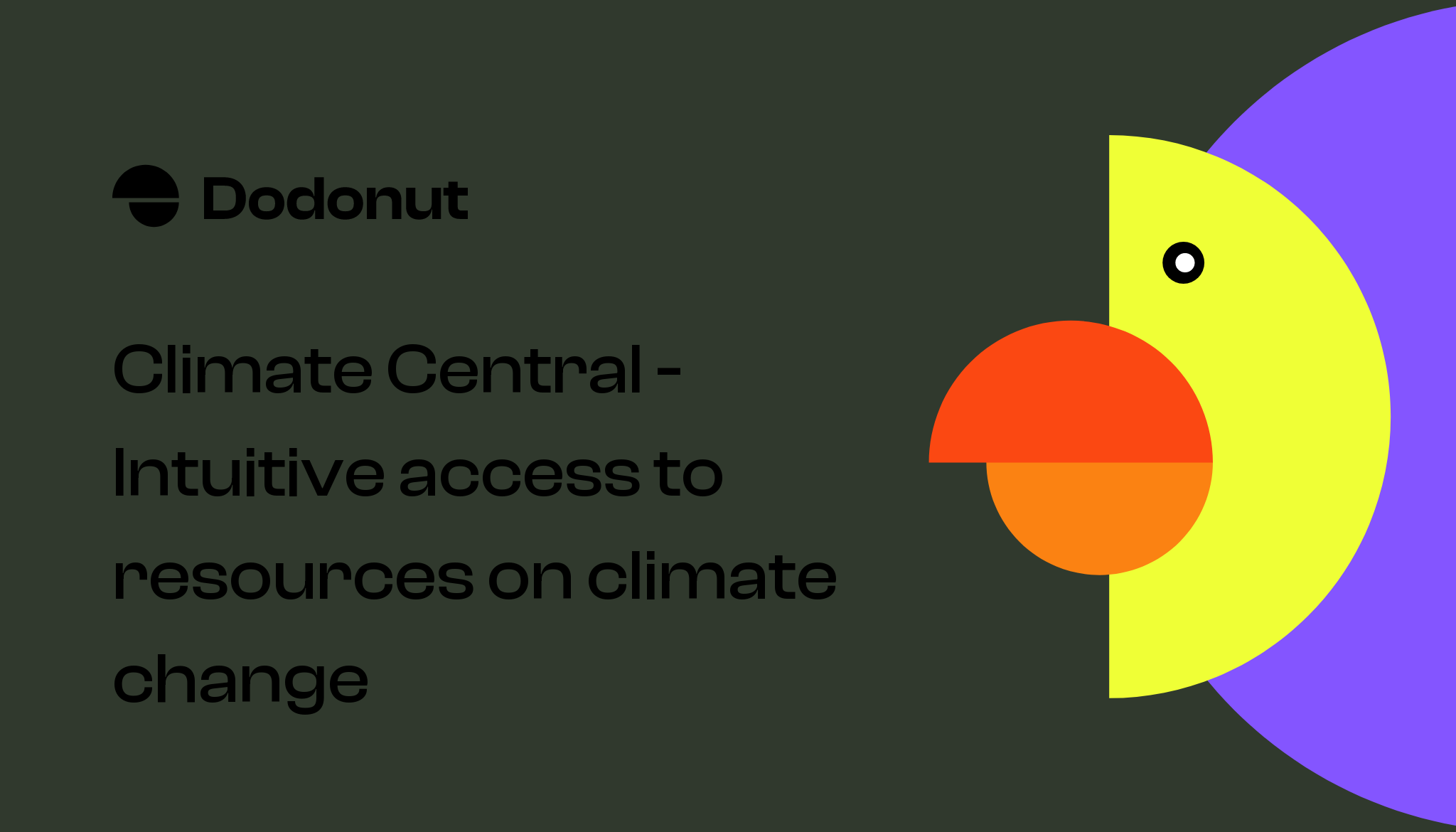Climate Central - Intuitive access to resources on climate change | Dodonut